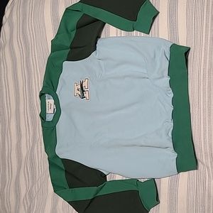 LACOSTE X AWAKE NY BADGE COLORBLOCK SWEATSHIRT